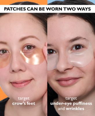 Full-Size Vitamin C & Hyaluronic Eye Patches 2-Piece Kit