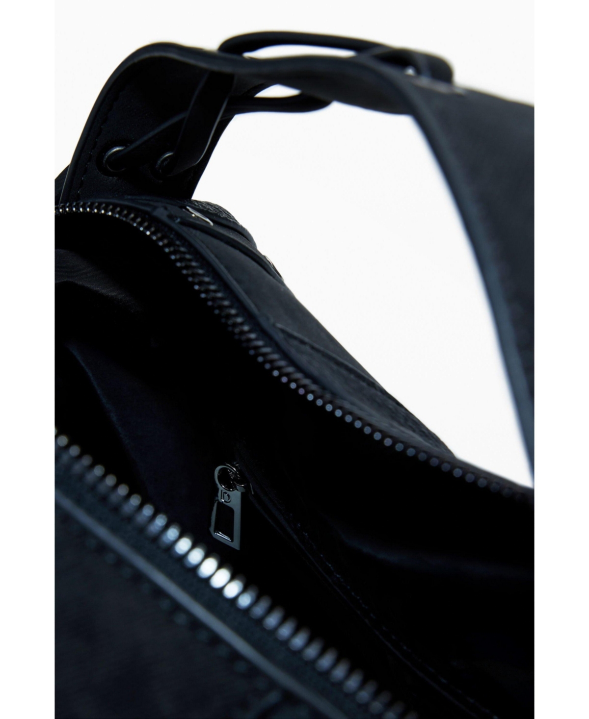 Desigual Women's Medium studded snake bag