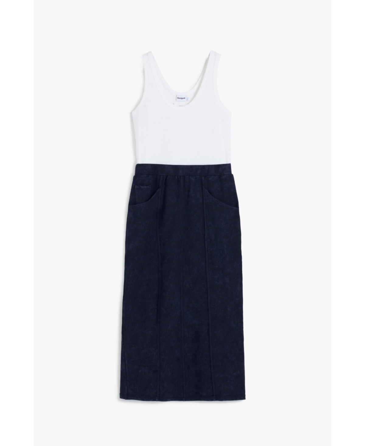 Desigual Women's Combined midi dress