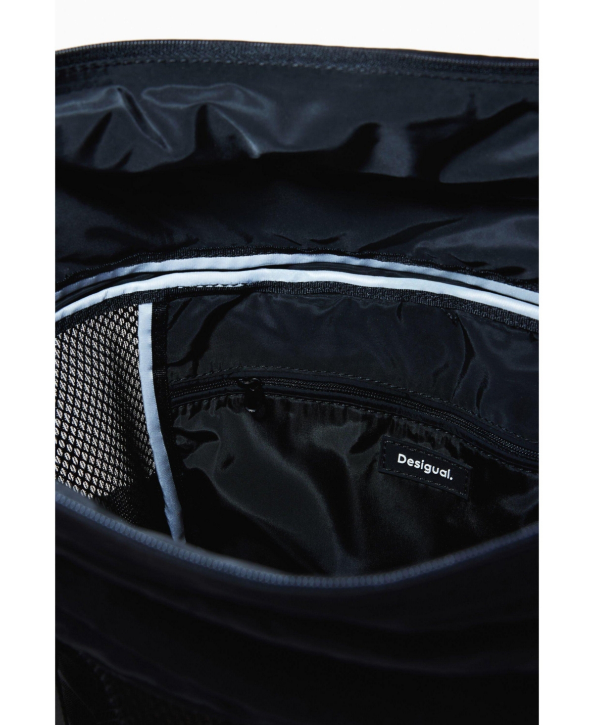 Desigual Shoulder-strap Modular Backpack In Black