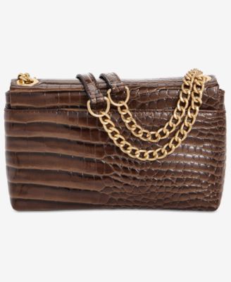 Mini Ajae Croc-Embossed Shoulder Bag, Macy's Exclusive