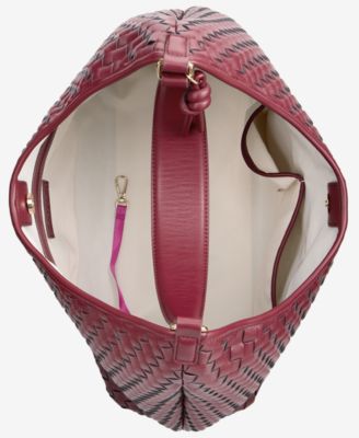 Woven Shoulder Bag, Exclusively at Macy's