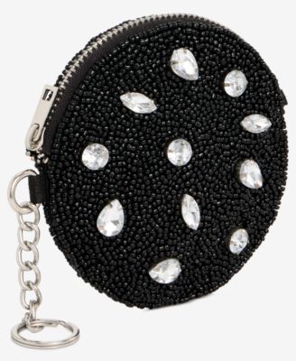 Hand Beaded Round Coin Purse, Exclusively at Macy's