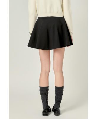 Women's FLARE MINI SKIRT