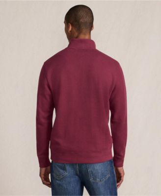 Men's Bedford Rib Quarter Zip Pullover Sweater