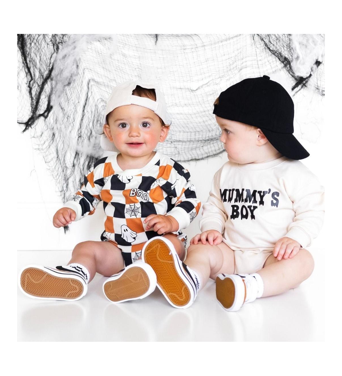 Sweet Wink Baby Boy Mummy's Halloween Long Sleeve Romper