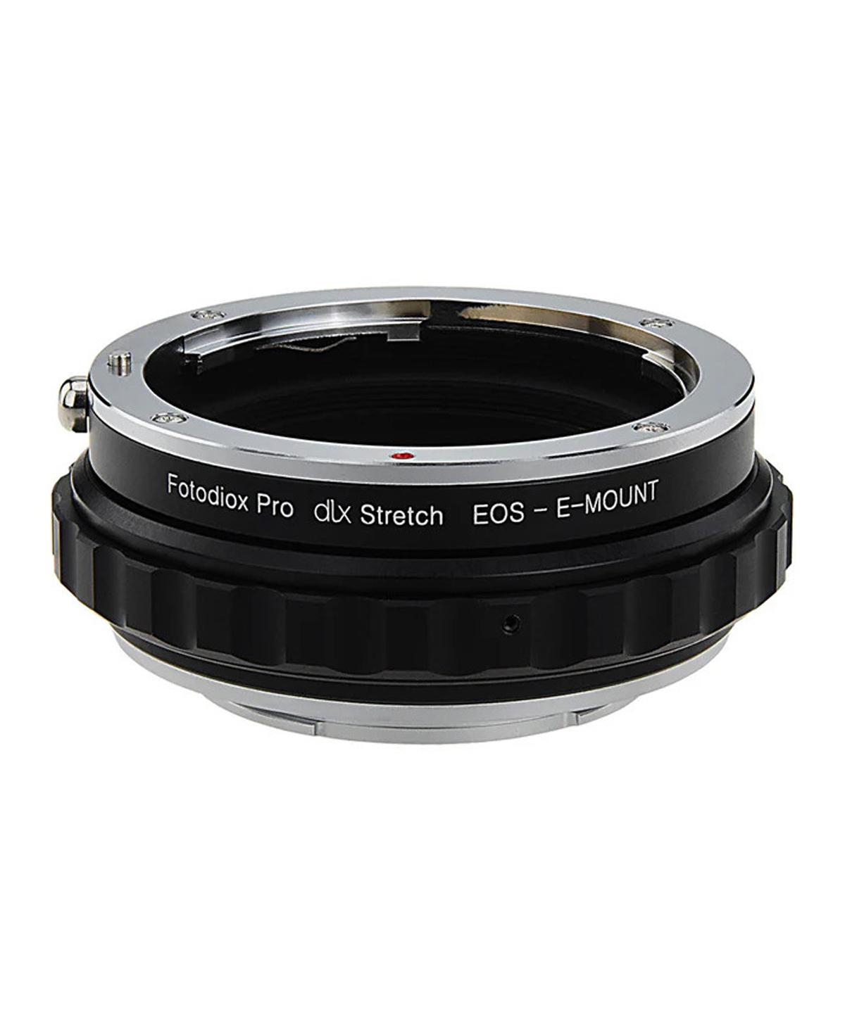 Fotodiox Dlx Series Canon Eos (Ef/Ef-s) D/Slr Lens to Sony Alpha E-Mount Mirrorless Camera Body Stretch Mount Adapter with Macro Focusing Helicoid and