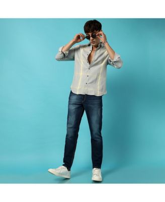 Men's Plaid Button Up Shirt