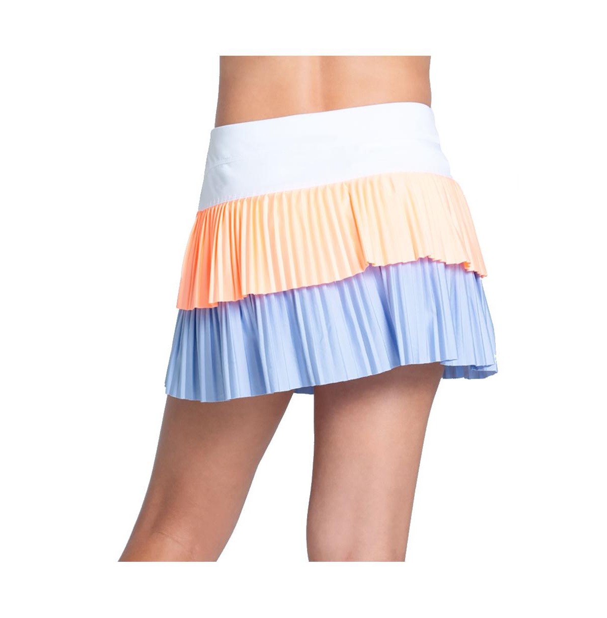 Lucky In Love Girls Double Pleated Tennis Skirt