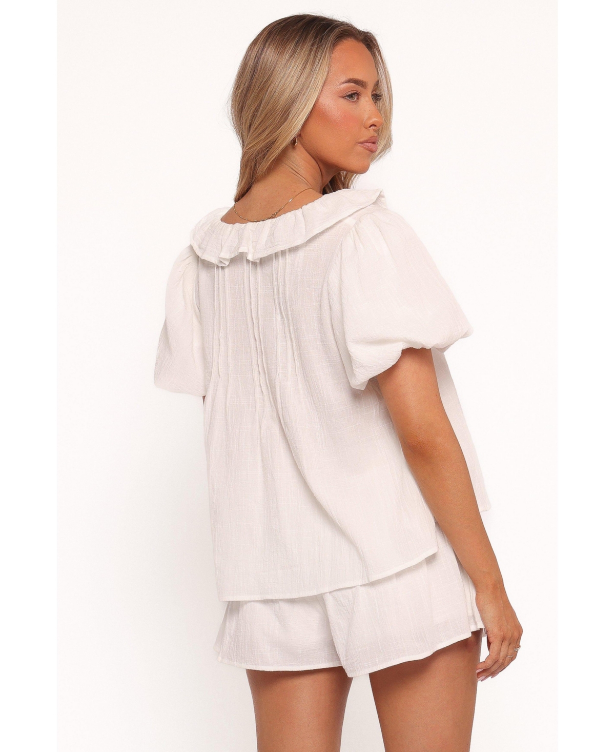 Petal and Pup Women's Felicity Short Set - White Xl
