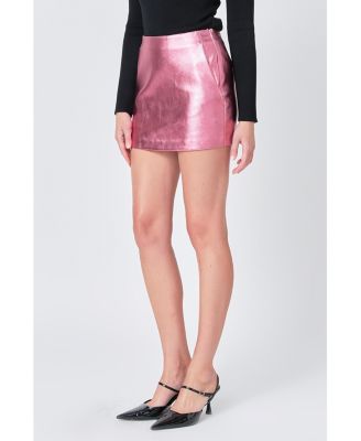 Women's Metalic Skirt