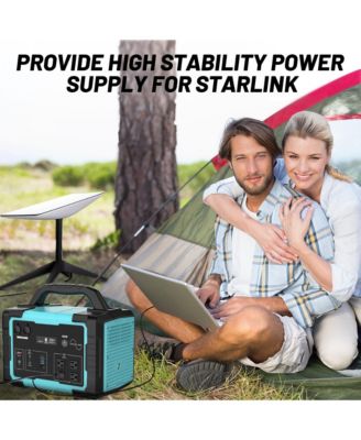 1000W Portable Power Station, 1024Wh Solar Generator with AC Outlet & LED Light