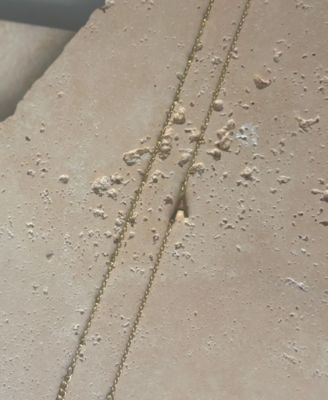 Gold Initial Bracelet Set