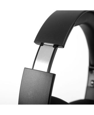 Bluetooth 5.4 Over The Head Headphones With On-Ear Controls and 400 MAH Rechargeable Battery 3304403 Black