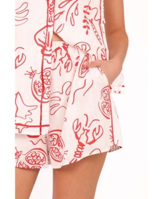 Women's Cefalu Short Set - Red Lobster
