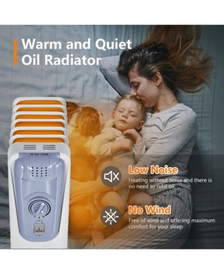 1500W Electric Oil Filled Radiator Space Heater