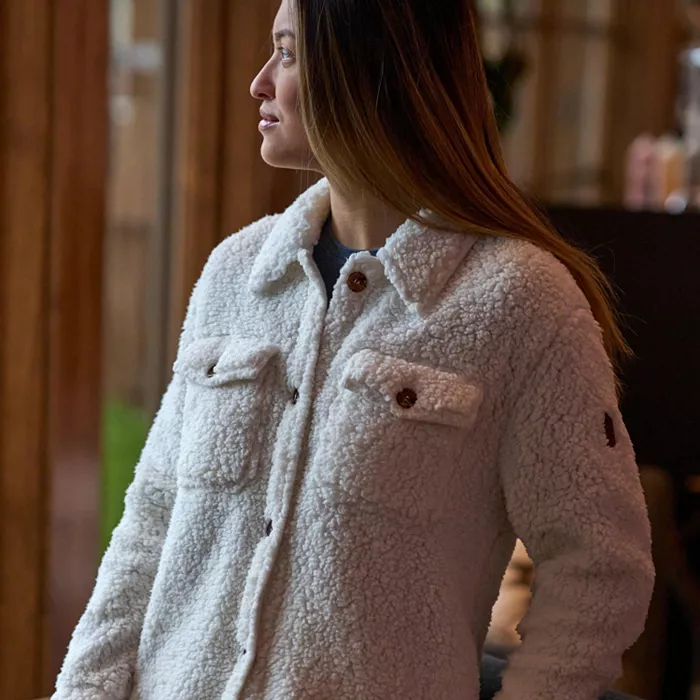 Women's High Pile Shacket - thumbnail 10
