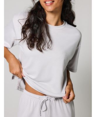 Women's Soft Touch Wide Leg Lounge Set