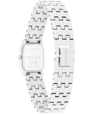 Women's Poise Silver Tone Stainless Steel Bracelet Watch, 16mm