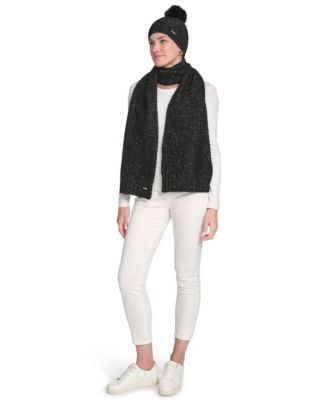 2-Piece Mini Sequin Hat and Scarf Set