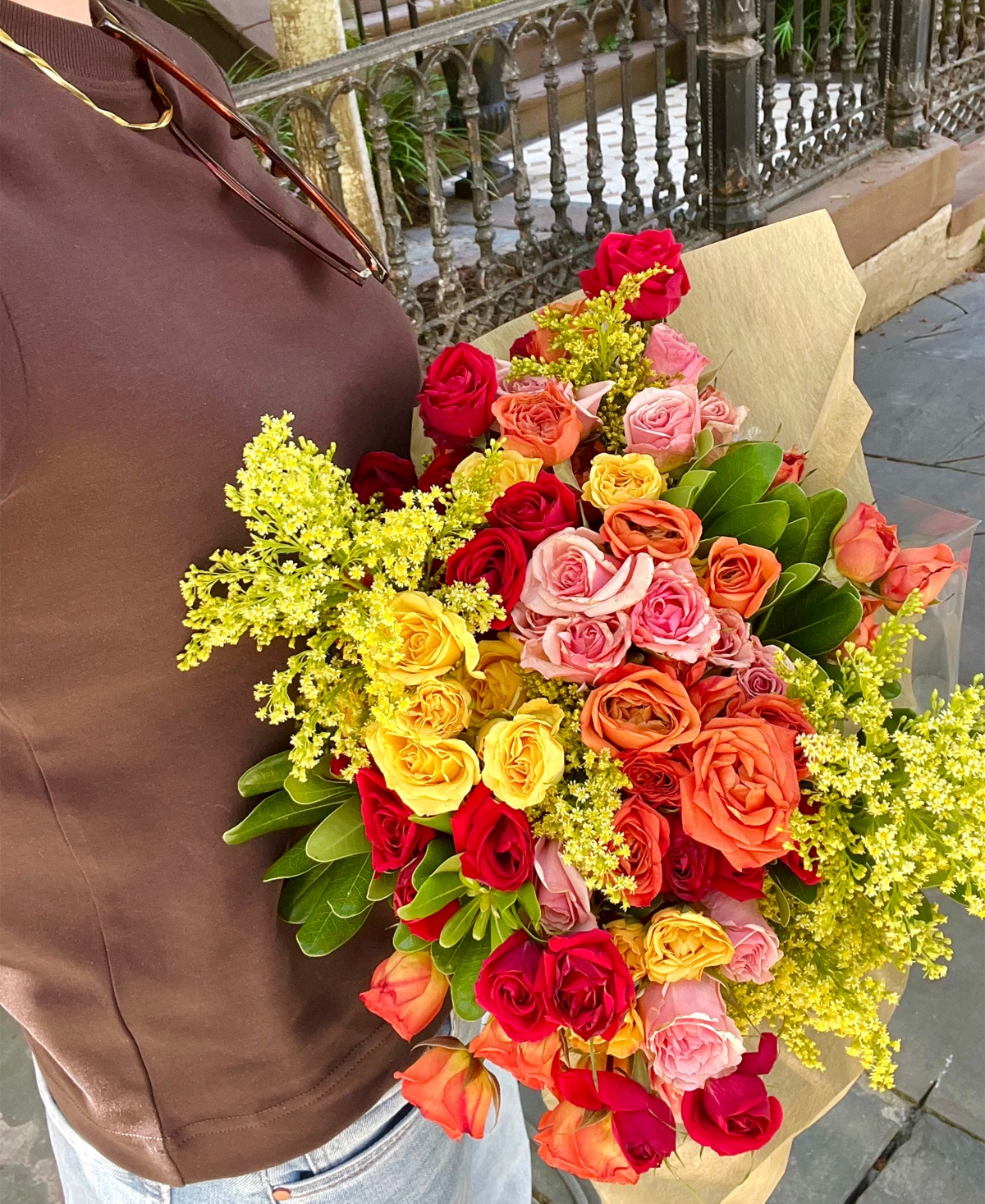 Urbanstems The Honeycrisp Fresh Flower Bouquet In Multi