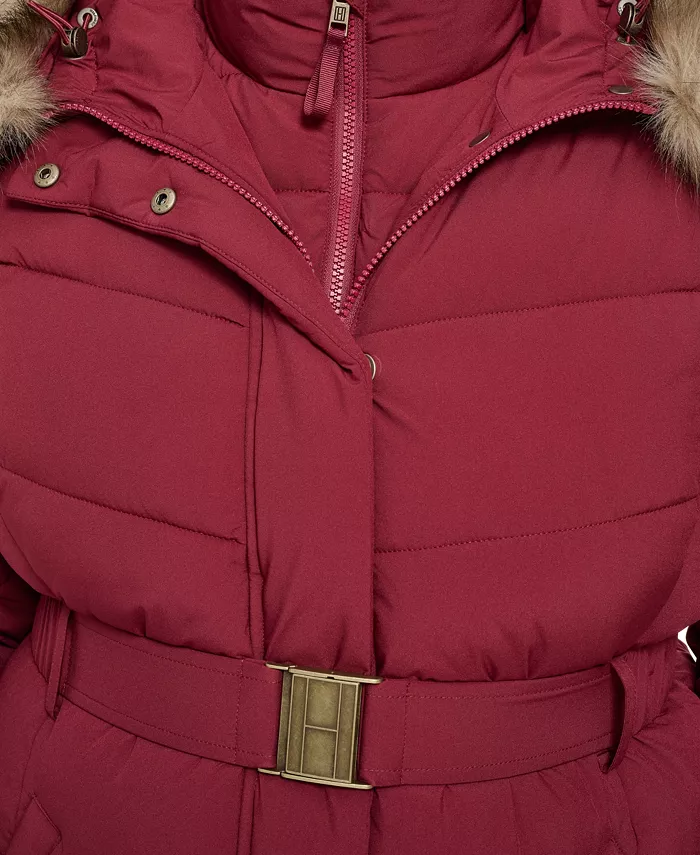 Plus Size Hooded Puffer Coat - thumbnail 6