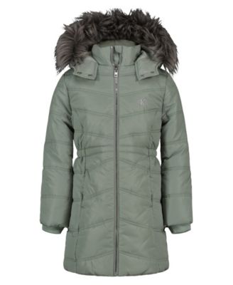 Girls' 4-6X Aerial Puffer Jacket