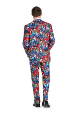 Men's Theme Party Suit DC Heroes