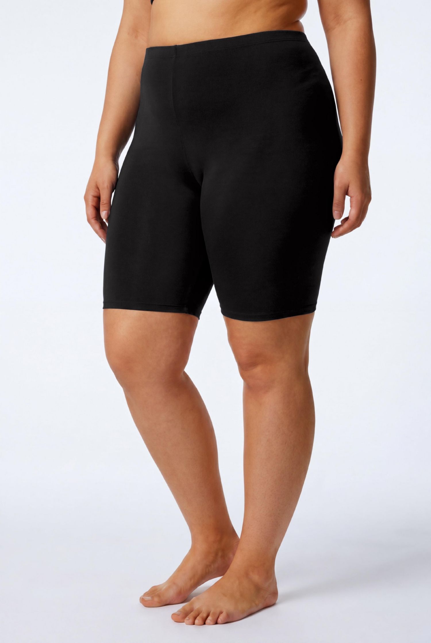 Women's Chlorine Resistant Long Bike Short Swim Bottom