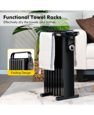 1500W Electric Space Heater Oil Filled Radiator Heater