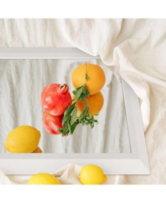 Bathroom Mirror, 40" x 38" Inch Thick Metal Framed Wall Mirrors for Over Sink, Bedroom, Living Room, Entryway, Rectangle Wall-Mounted Mirrors in White(Horizontal/Vertical)