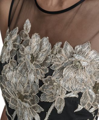 Women's Lace Crewneck Midi Dress