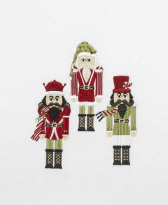 Peppermint Nutcracker Cotton 2-Pc. Bath Towel Set, 52" x 27"