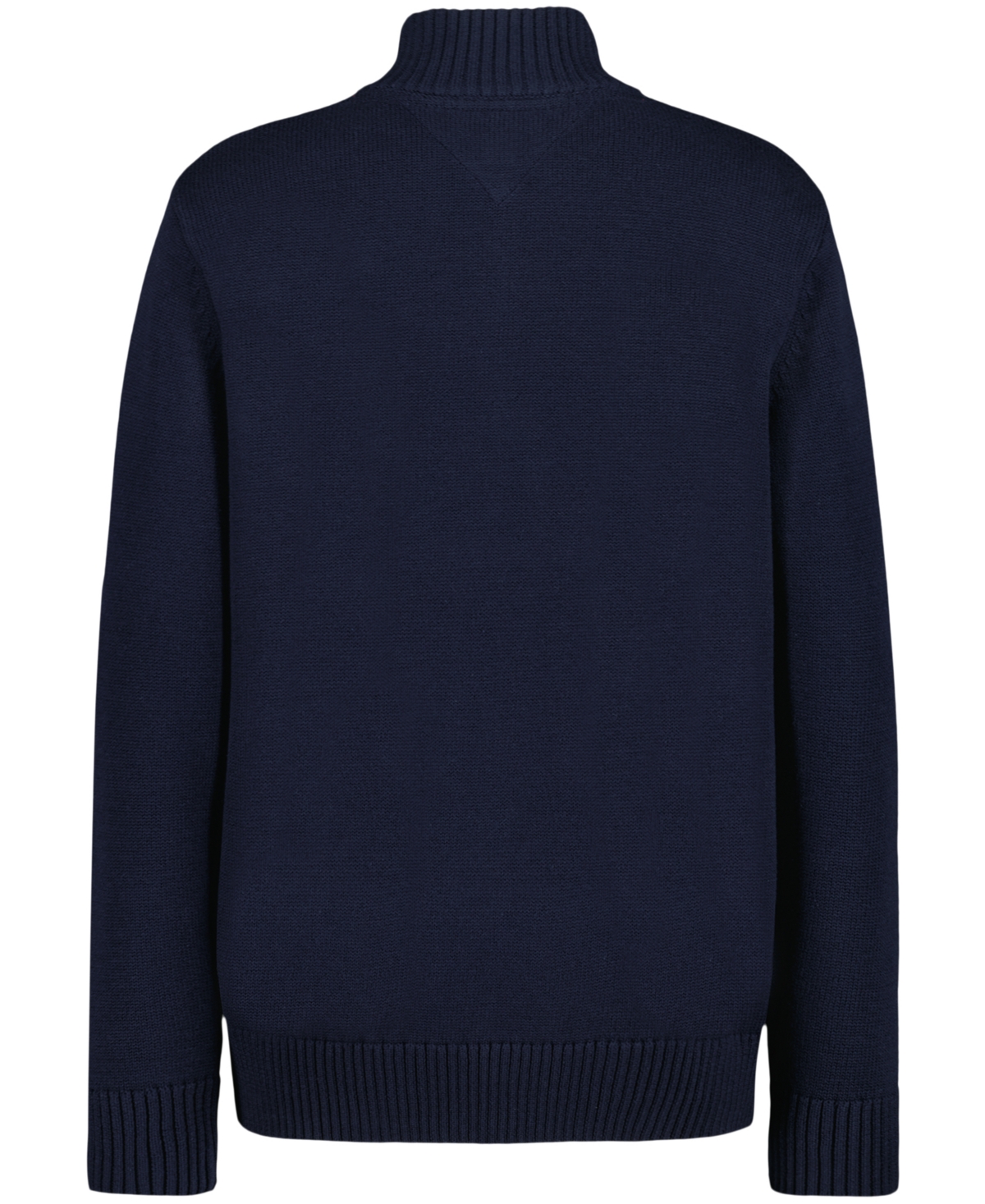 Tommy Hilfiger Boys 8-20 Quarter-zip Sweater In Black