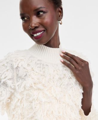 Women's Fuzzy Turtleneck Sweater, Macy's Exclusive