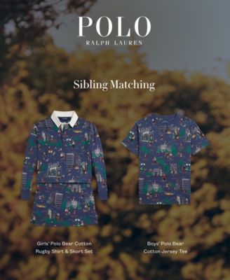 Big Boys Polo Bear Cotton Jersey T-Shirt