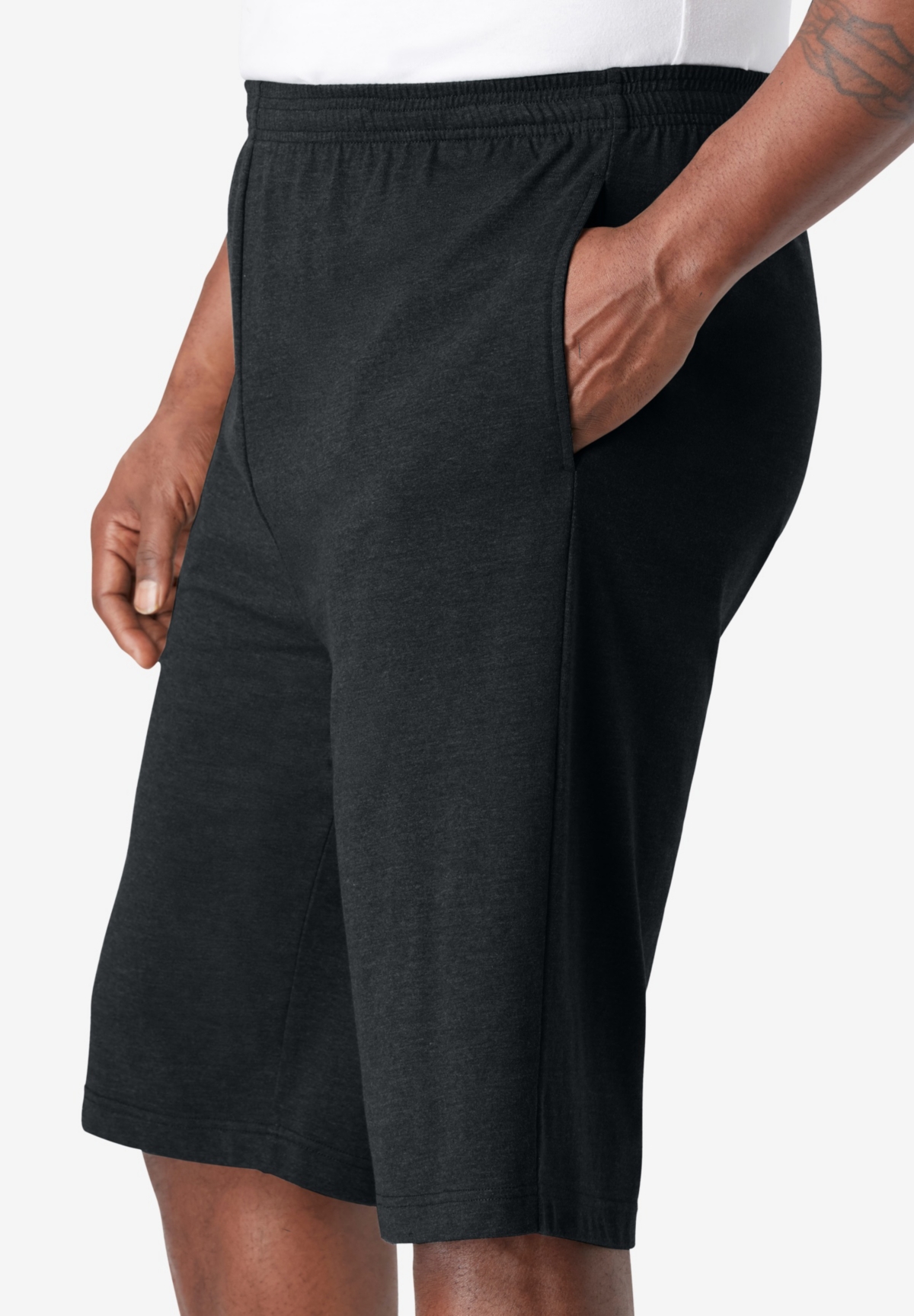 KingSize Big & Tall Lightweight Extra Long Shorts 3-Pack