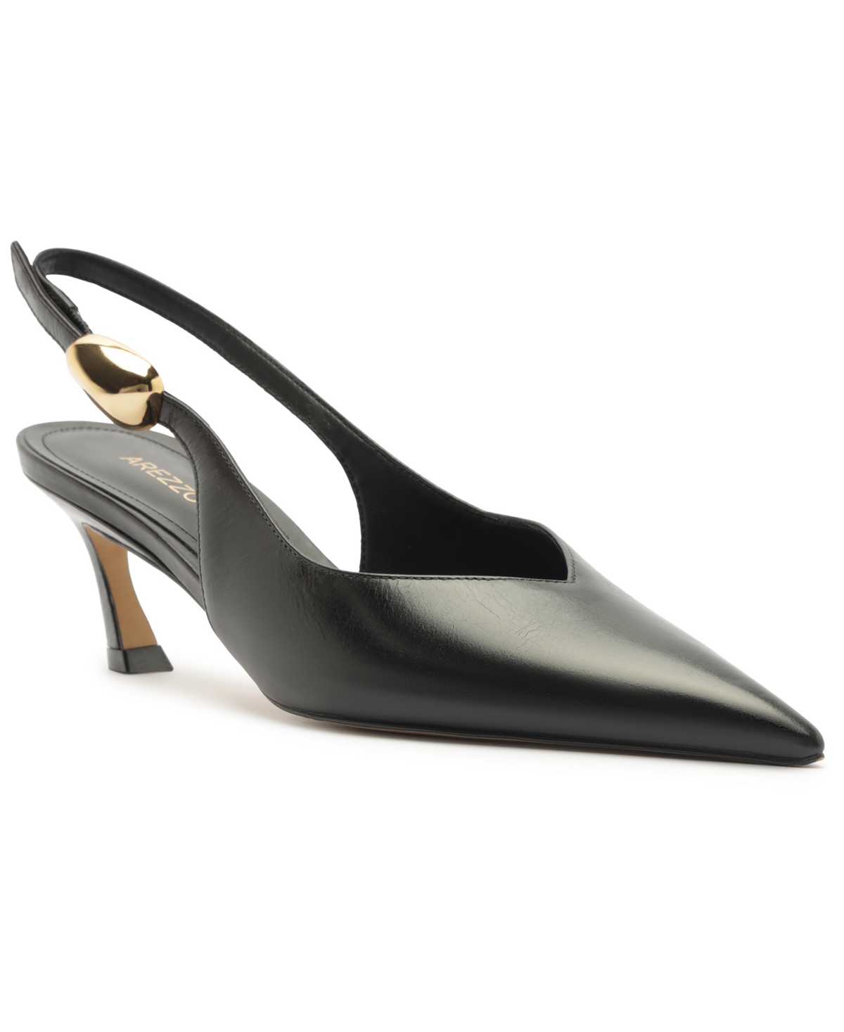 Arezzo Farrah Slingback Pointed Toe Pump In Multi