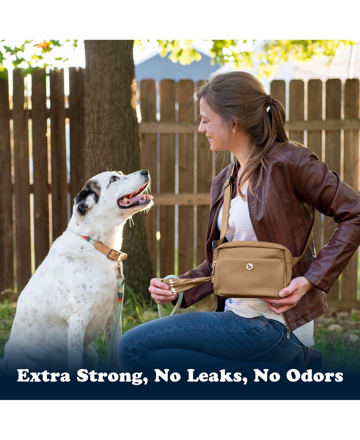 Puppington Compostable Dog Poop Bags, 180 Bags, Latte Beige