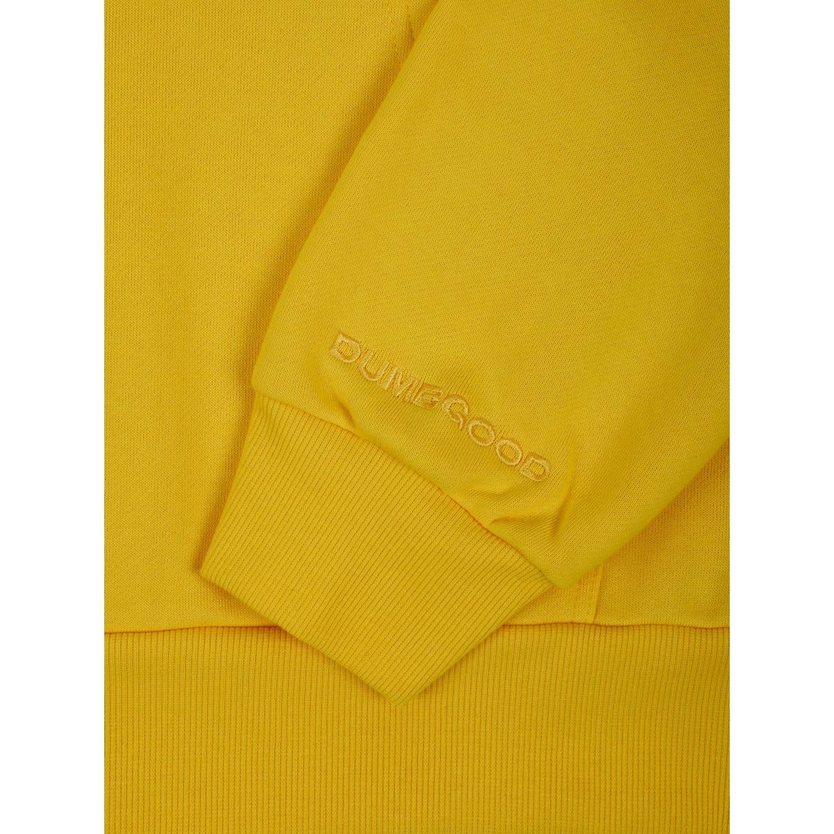 Harry Potter Dumbledore Long Sleeve Yellow Adult Hooded Sweatshirt-Medium