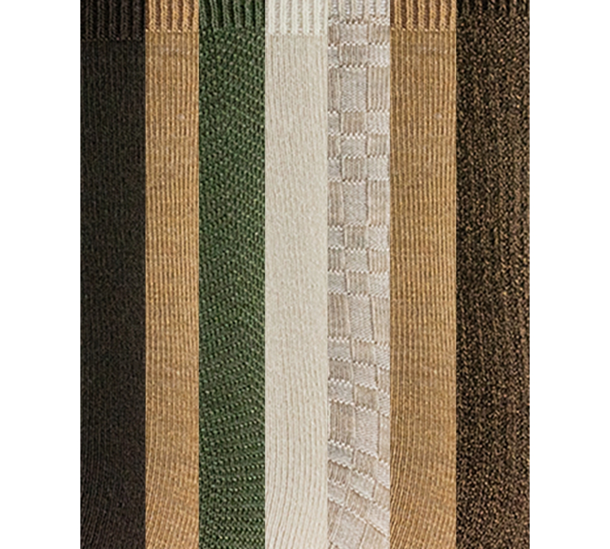 Gold Toe Women's 6-pack Check Texture Midi Socks In Multi