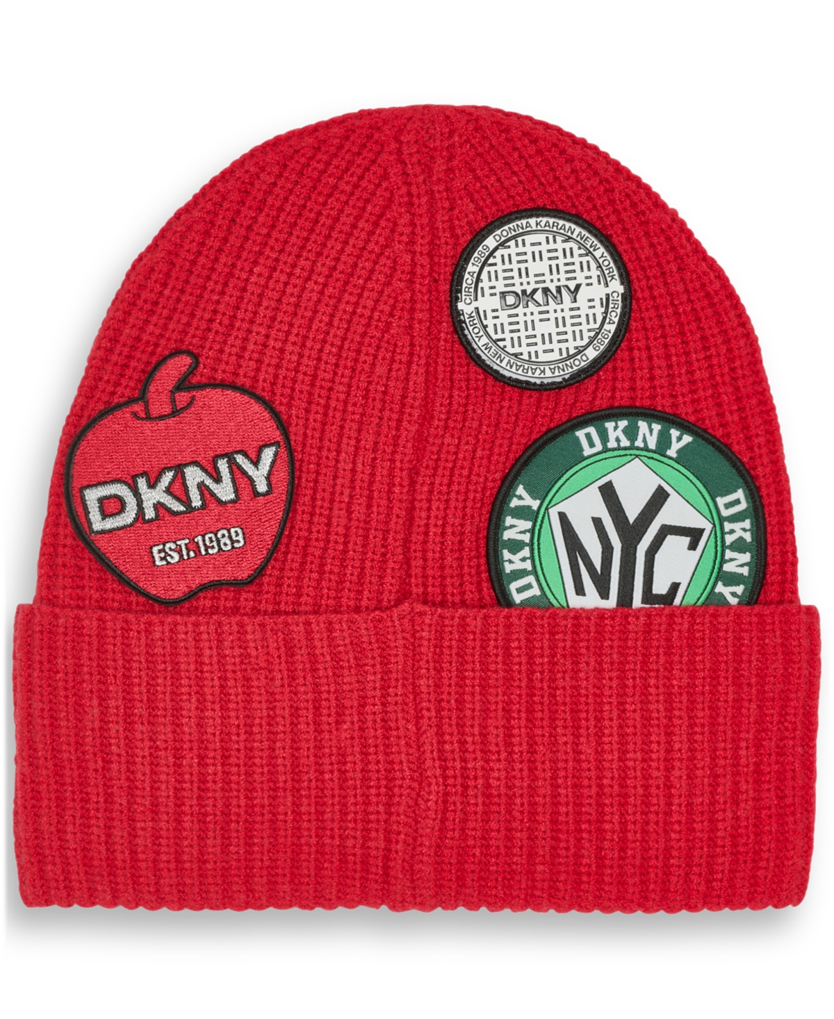 Dkny Women's Nyc Patches Beanie