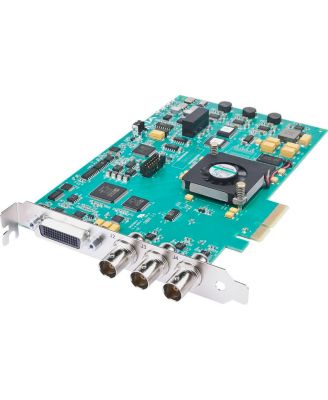 KONA LHe Plus HD/SDI Analog Video Capture & Playback PCIe Card, Bundle with External Breakout Box KL-BOX-LH-RO