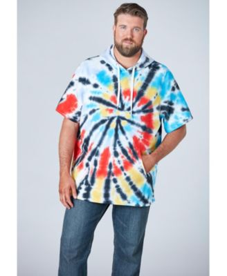 by KingSize Men's Big & Tall Short-Sleeve Hoodie