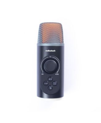 USB Tabletop Gaming Microphone With Lights Perfect For Streaming and Content Creation 2607102