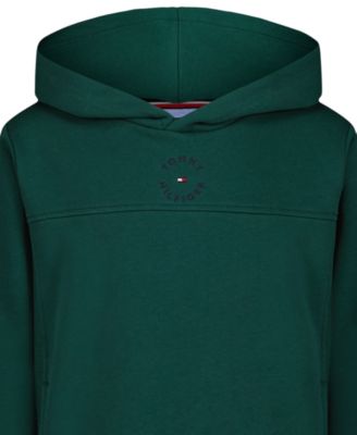 Big Boys Soft Essential Logo Embroidered Fleece Hoodie