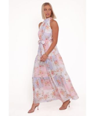 Women's Caroline Maxi Halter Dress - Multi Floral