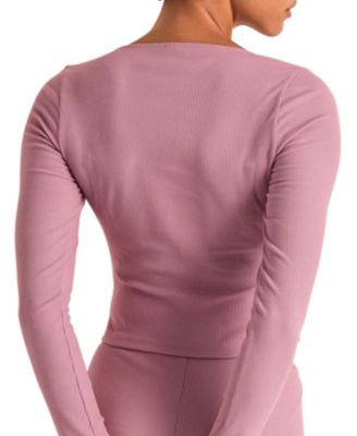 Women's Rib Long Sleeve Shirt