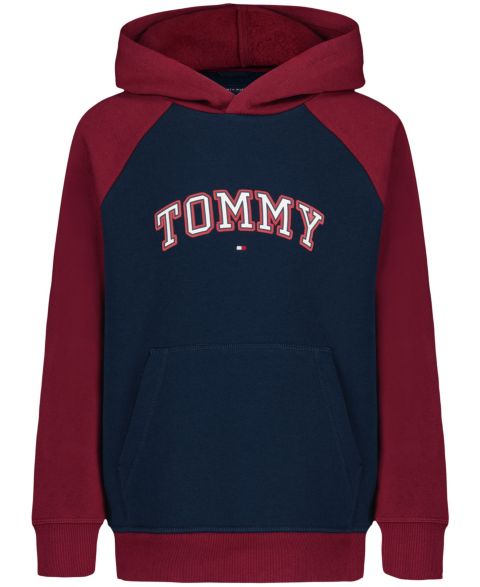 Худи Tommy Hilfiger Long Sleeve для мальчиков, цвет: Тёмно-синий