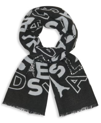 Women's Boxed 2-Piece Karl Jumble Muffler And Sequin Knit Beanie Gift Set